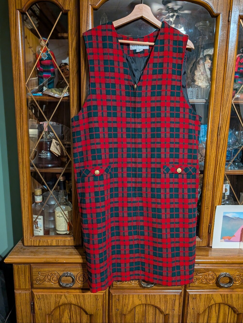 Vintage Norton McNaughton Wool Dress